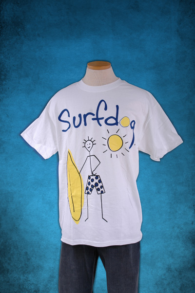 Surfdog's "Stick Guy" T-Shirt